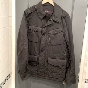 RALPH LAUREN BLACK LABEL Nylon Safari Style Raincoat LIKE NEW